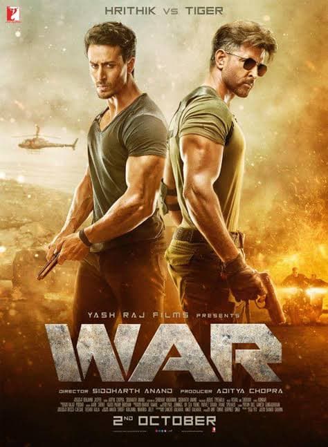 War Review: Hrithik vs. Tiger — A Dance-Off Disguised as a Spy Thriller poster